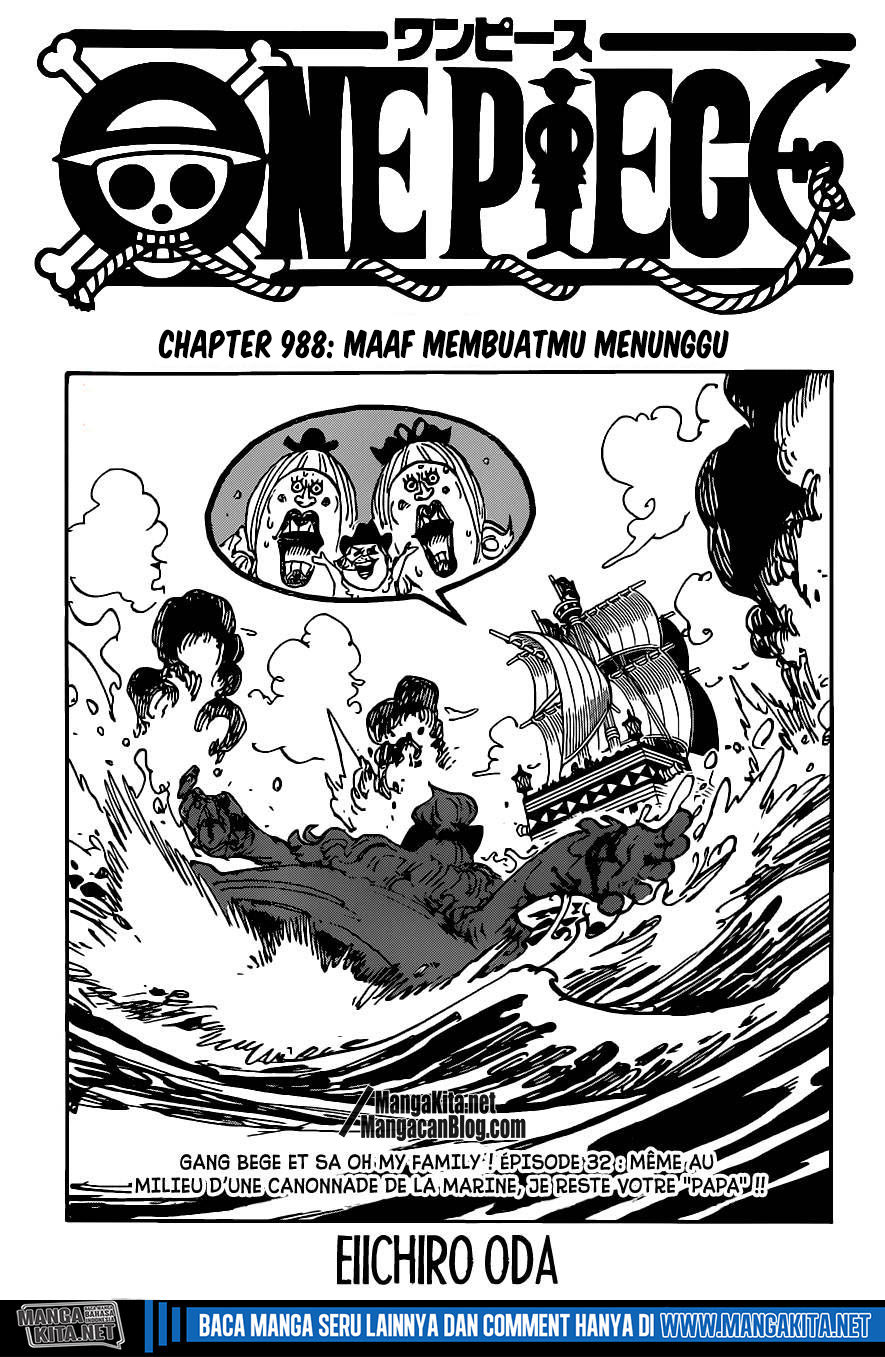 One Piece Chapter 988